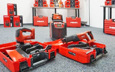 Große „Bescherung“ – Hilti-Tag im Hause hs